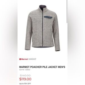 MARMOTw POACHER PILE JACKET MEN'S